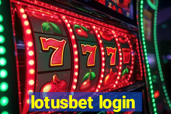 lotusbet login