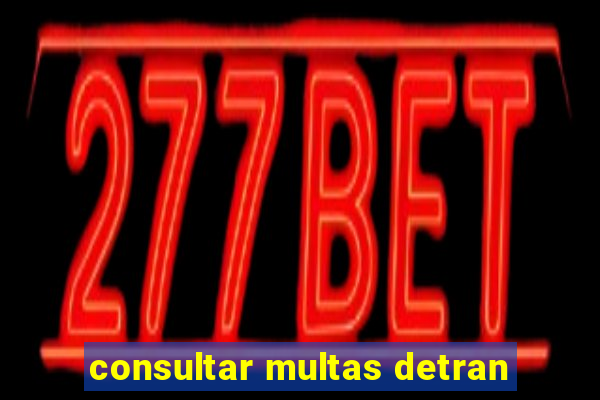 consultar multas detran