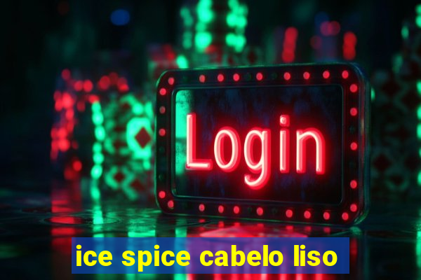 ice spice cabelo liso