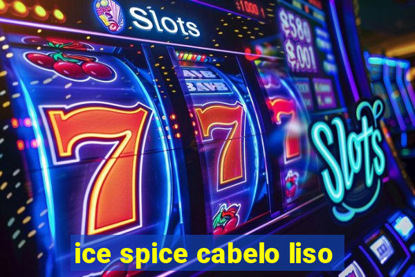 ice spice cabelo liso