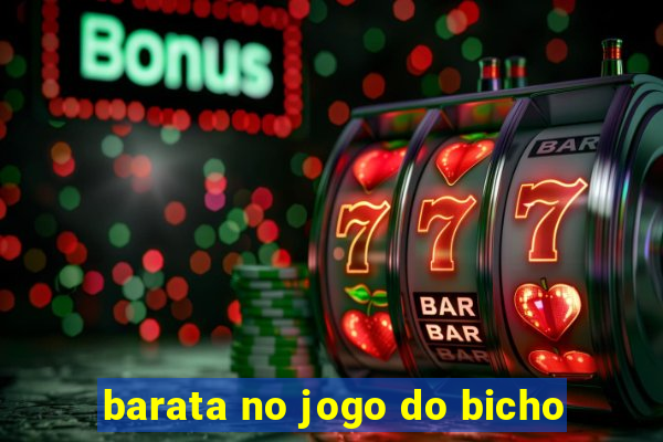 barata no jogo do bicho