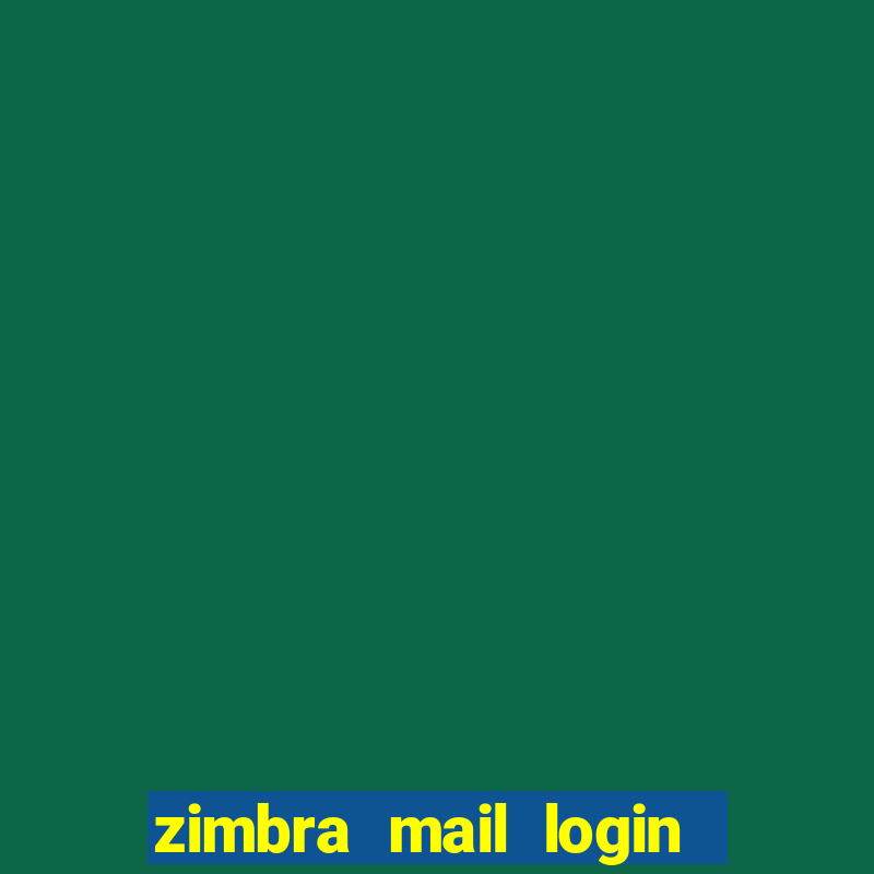 zimbra mail login ausl bologna