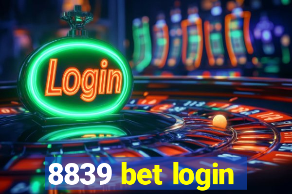 8839 bet login