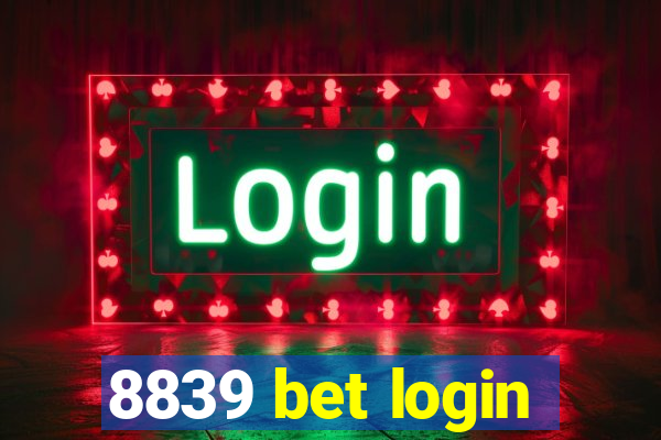 8839 bet login