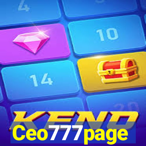 Ceo777page