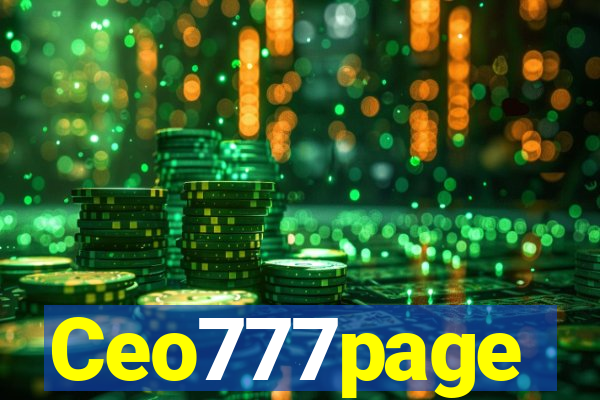 Ceo777page