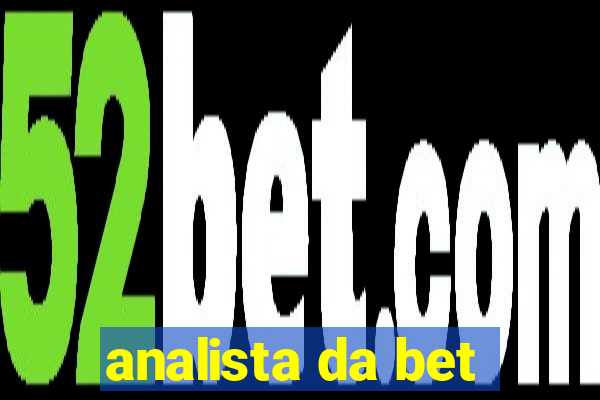 analista da bet