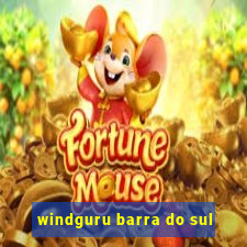 windguru barra do sul