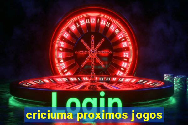 criciuma proximos jogos