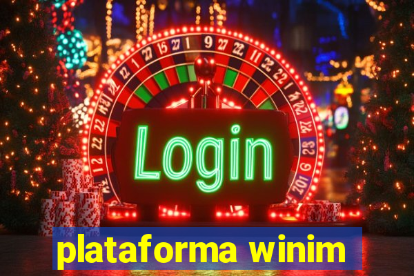 plataforma winim