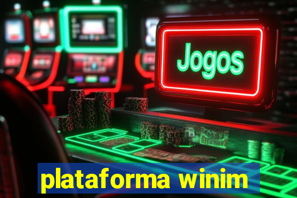 plataforma winim