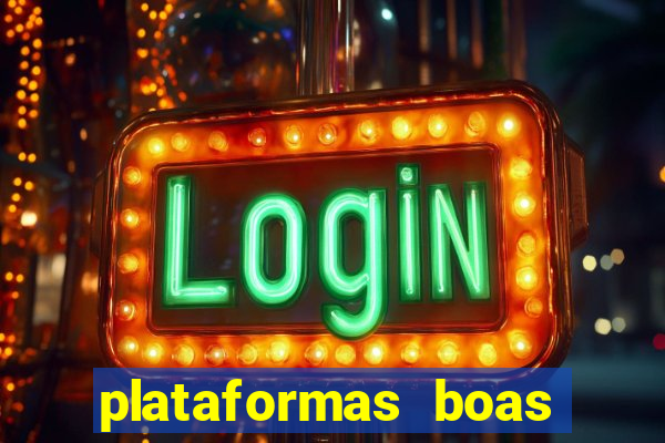 plataformas boas para jogar fortune tiger