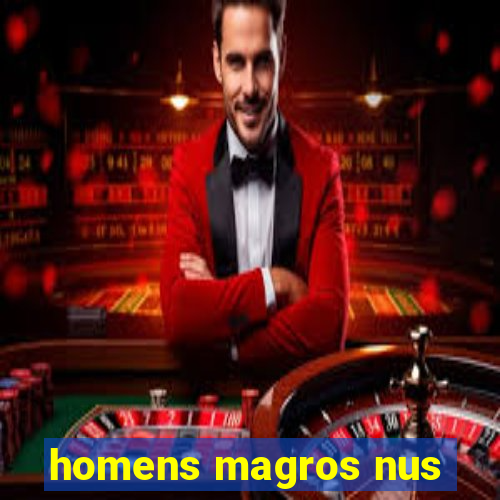 homens magros nus