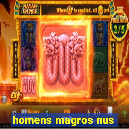 homens magros nus