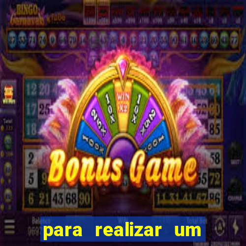 para realizar um bingo beneficente