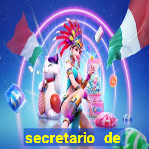 secretario de esporte salario