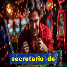 secretario de esporte salario