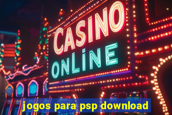 jogos para psp download