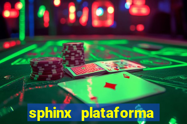 sphinx plataforma de jogos