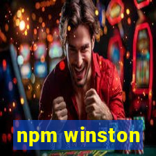 npm winston