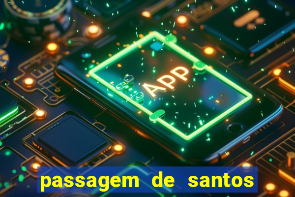 passagem de santos para guarulhos aeroporto