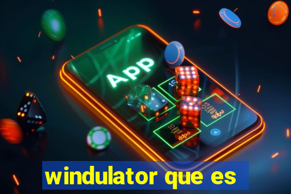 windulator que es