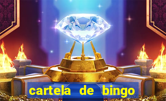 cartela de bingo cha de panela