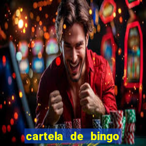 cartela de bingo cha de panela