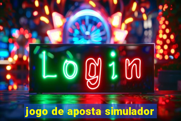 jogo de aposta simulador