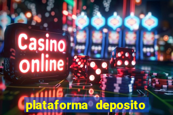 plataforma deposito 1 real fortune tiger