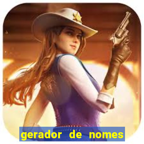 gerador de nomes para jogos