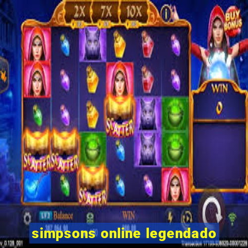 simpsons online legendado