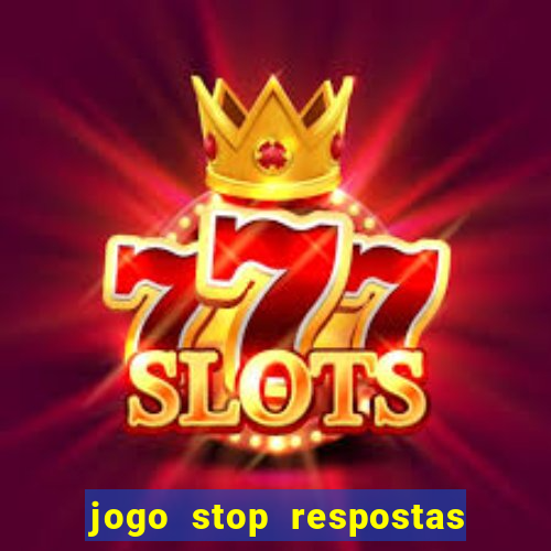 jogo stop respostas de a a z