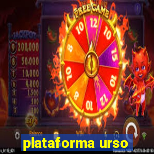 plataforma urso