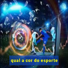 qual a cor do esporte