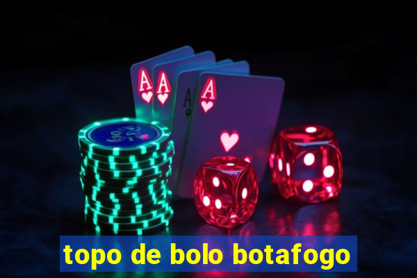 topo de bolo botafogo