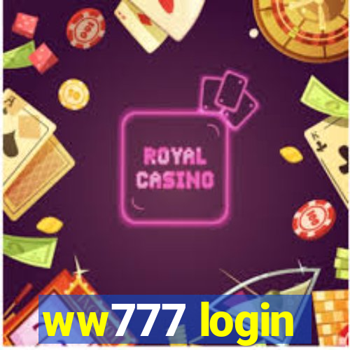 ww777 login