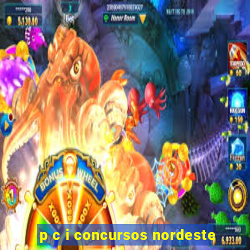 p c i concursos nordeste