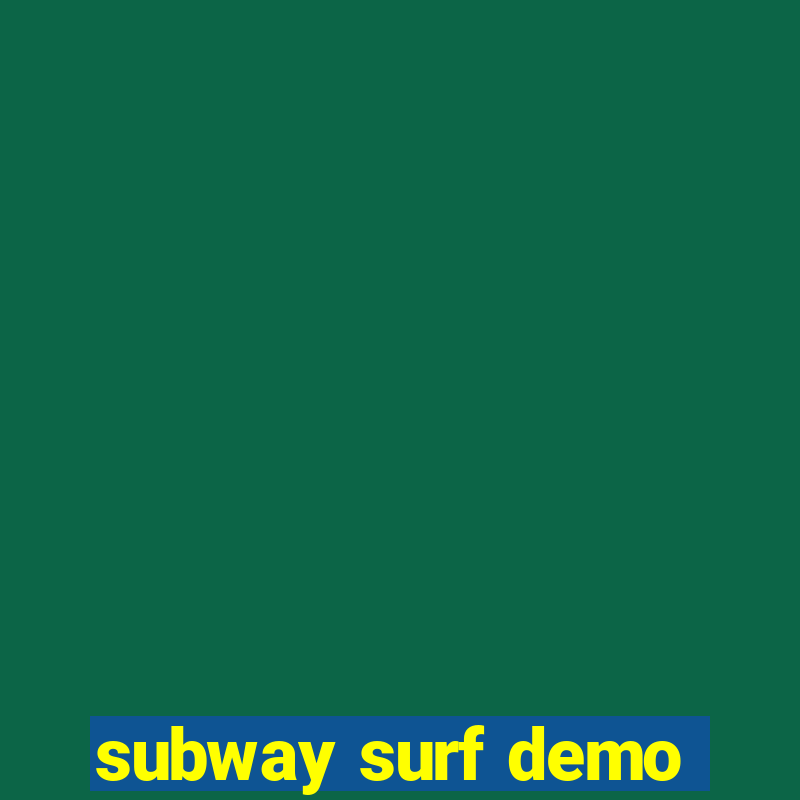 subway surf demo