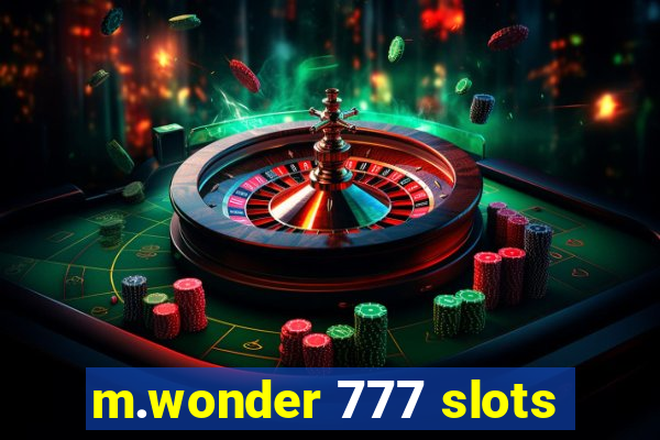 m.wonder 777 slots