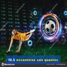 10.5 escanteios sao quantos