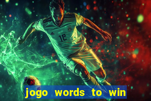 jogo words to win paga mesmo