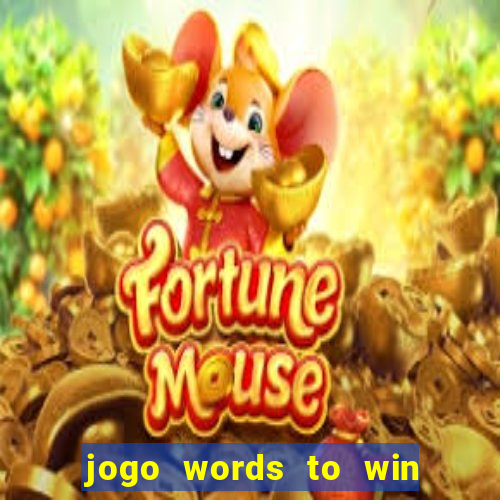 jogo words to win paga mesmo