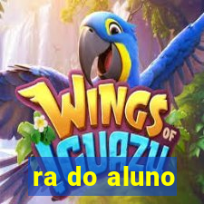 ra do aluno