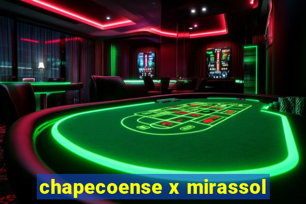 chapecoense x mirassol