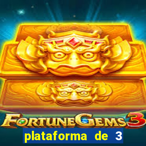 plataforma de 3 reais pg