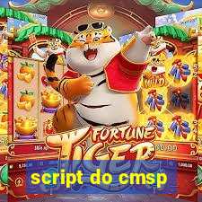 script do cmsp