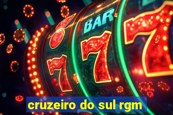 cruzeiro do sul rgm