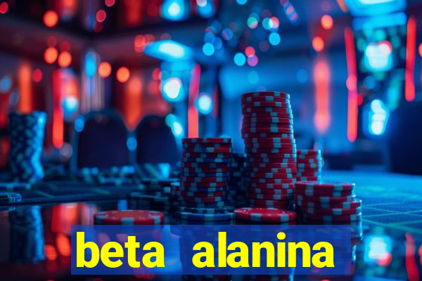 beta alanina aumenta a pressao