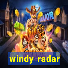 windy radar